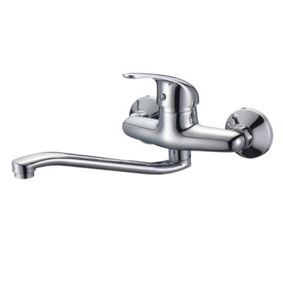 China Metered Faucets Choose To Handle Wall Mounted Cheap High Quality Hot Cold Water Tap Modern Kichen Taps Brass Kitchen Mixer Sink Faucets for sale