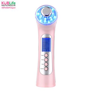 China Face Lift Biowave Massager Facial Massager Skin Tightening Electric Vibrating Facial Beauty Device for sale