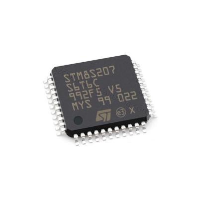 China Integrated Circuits STM8S207 Microcontrollers MCU 8 MCU 20MIPS 44 Pin LQFP Bit Tray STM8S207S6T6CSTM8S207S6T6C 24MHz for sale