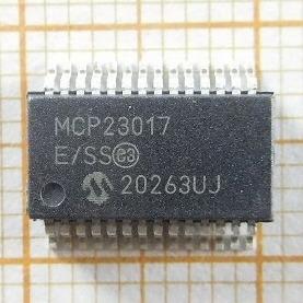 China Microchip Atmel Electronic Components I2c Ic MCP23017 Chip MCP23017-E/SS for sale