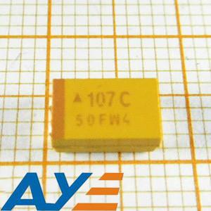 China 600 Stevige SMD 100uf 16V het Tantaliumcondensator TAJD107K016RNJ van MOhms Te koop