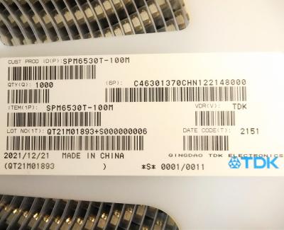 Cina SPM6530T-100M 10uH 3.6A 65mΩ ha protetto magneticamente l'induttore di potere di Smd in vendita