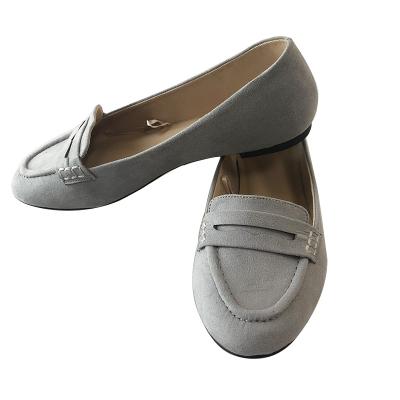 China Lightweight Women Fashion Base Fabric Upper Popular Soft Insole Flat Shoes for sale