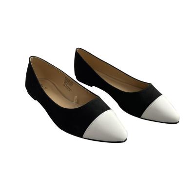 China Autumn Spring Flat Office Women's Flat Shoes Ladies Black Flat Shoes For Women And Ladies for sale