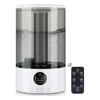 China Color Changing LED Light 2021 Air Humidifier 3L Cool Mist Ultrasonic Humidifier Portable Small Humidifier for sale