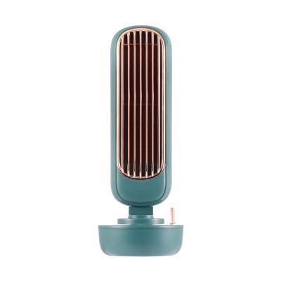 China Mini Portable Air Conditioner Personal Retro Usb Tower Air Fan Cooler Retro Cooler With 220ML Water Tank for sale