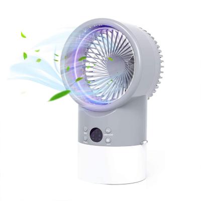 China 2020 New Design Air Cooler 7 Colors Outdoor Personal Night Light Portable Air Conditioner Fan for sale