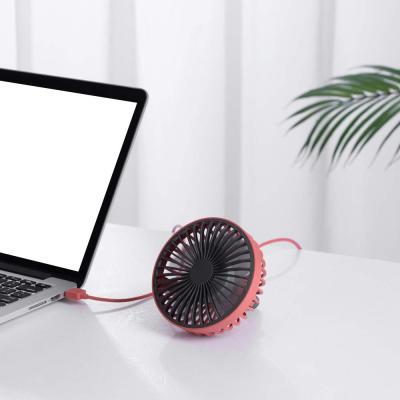 China USB Easy Interior Car Fan OEM 5V Adjustment Swivel 360 Fan With Plastic Leaves Car Seatback Fan for sale