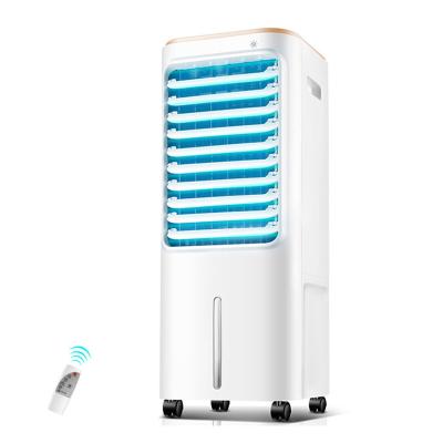 China Remote Control Room Air Conditioners Mini Table Air Cooler Electric Fan with Light Personal Air Conditioner for sale