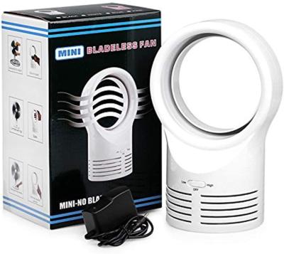 China CE Lightweight Fan Mini Fan Stand Bladeless Home and Office Cooling Bladeless Fan for sale