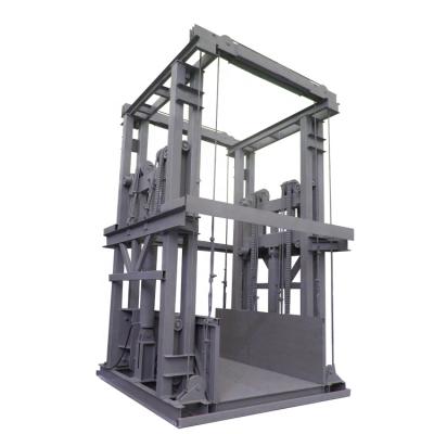 China Hotels Hydraulic Cargo Lift Small Warehouse Chain Cargo Lift for sale