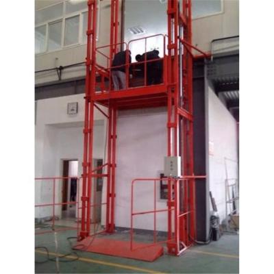 China Hotels Used For Freight Elevator Hydraulic Material Lift For Goods Cargo Lifter Hydraulic Goods Lift for sale