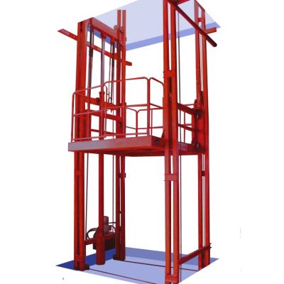 China Hotels Safety Device for 10m Cargo Elevator Small Warehouse Cargo Elevator Price Hydraulic Goods Lift for sale