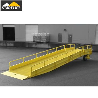 China Factory Industrial Warehouse Hydraulic Dock LevelerFor Ramp Loading Truck 6-12 Tons for sale