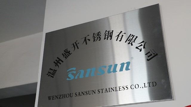 Verified China supplier - Wenzhou Sansun Stainless Co., Ltd.