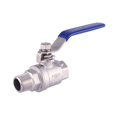 China Dairy 1.4404 / 1.4301 Sanitary Stainless Steel Actuator Control Flang Type Ball Valve for sale