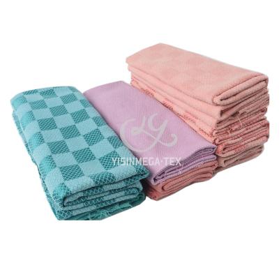 China Custom New Microfiber Yoga Bathroom Yoga Towel Microfiber Towel Shrink-Resistant Cloth Yoga Sponge For Home Cloth Microfiber Cloth for sale