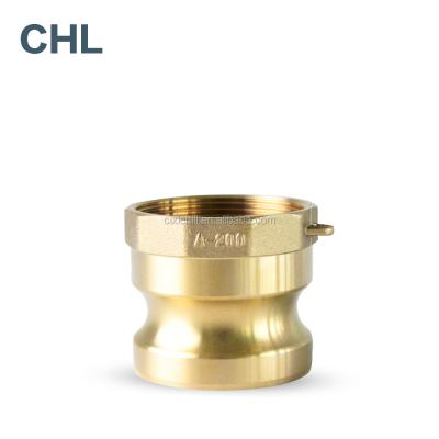 China Professional brass fabrication type a camlock brass pipe fitting for sale