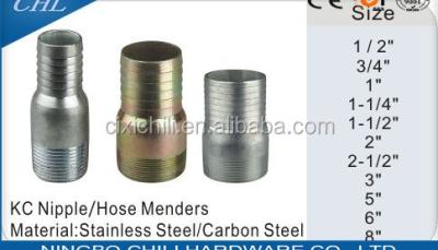 China carbon steel kc nipple/pipe fitters for sale