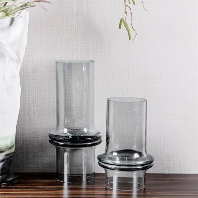 China Soft Bamboo Glass Vase Home Decoration Decoration for sale