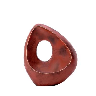 China ceramic & Ceramic Statue Interior Soft Enamel Abstract Color Africa Modern Art Decorative Ornament for sale