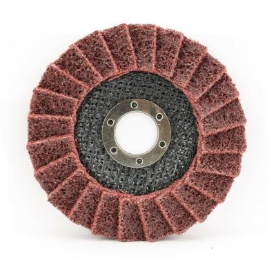 China Fin Discs Polishing Wheels Roll And Lock Mini Newest Latest Durable 4