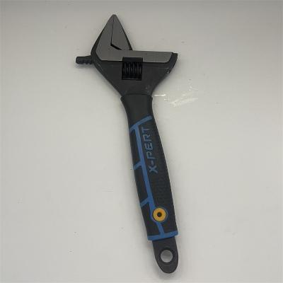 China Durable 6,8,10 Inch PVC Handle Adjustable Spanner Wrench for sale