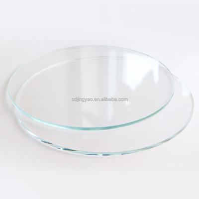 China Clear Soft Surface JY Cut Round Shape Tempered Anti-Glare Glass,Low Reflective Coating Display Glass Cover,Cheap Low Circle AR Reflective Glass for sale