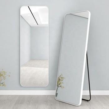 China Hot Selling Floor Standing Mirror Minimalist Full Rectangular Mirror Large Decorative Mirror for sale