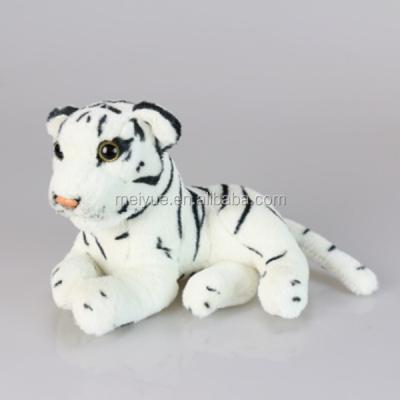 China fun & Functional wholesale simulation plush toy tiger/Animal toy /Wild lifelike high quality white jungle tiger toy for sale