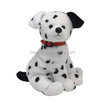 China fun & Functional Wholesale Stuffed Animal Dalmatian With Collar Red Dog Plush /Plush High Quality Toy for sale