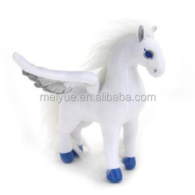 China Unique Stuffed Flying Horse Toy White for sale