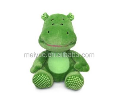 China High Quality Cuddly Plush Baby Hippo Green Stuffed Toys Hippo for sale