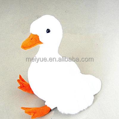 China Toy Stuffed Reality Look Polyester Cute Plush Stuffed Animal White Duck for sale