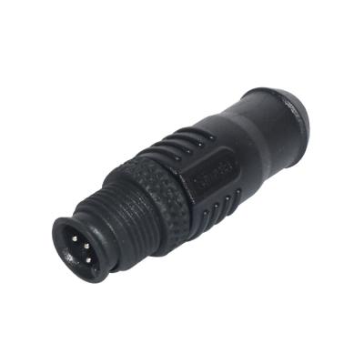 China NMEA 2000 Automotive Waterproof M12 Cable Assembly Male Female Shielded Connector for sale