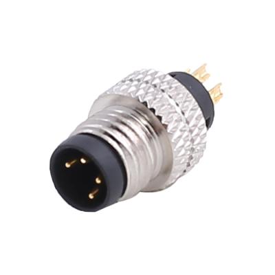 China Good Power /Signal Circular Connector Omens Pin 3 4 5 6 8 Pins IP67 IP68 M8 Connector For Finished Mount for sale