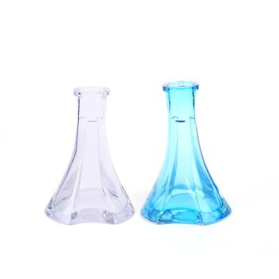 China TOP SELLING Smoking Shisha Hookah Shisha Narguile Base Vase German European Russian Style Arabian Best Quality Hookah Glass Colorful Bottom for sale