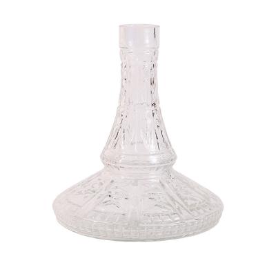 China Smoking Hookah Shisha Hookah Most qalyanbase Turkish Glass Shisha Hookah Germany Bottle To Huka Vase Shisha Large Size Popular Russian Crystal Narguile Hookah for sale