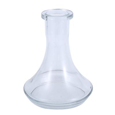 China Russian European alpha Qalyan Smoking Shisha Hookah Hookah Shisha Base Arabic Shesha Huka Clay Beaten Gray Color Vase Glass Bottle Small Size for sale