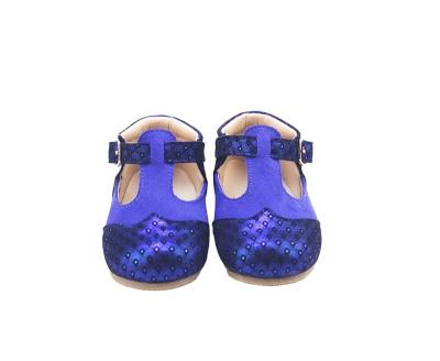 China Genuine Leather Babies Leather Shoes Soft Sole Mary Jane T-Strap (Can Be Customized) For Infant Prewalkers Toddler T-bar for sale