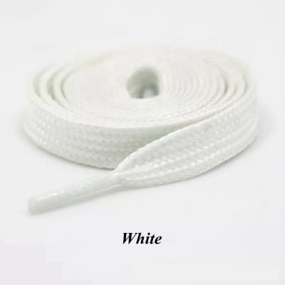 China Flat Flat Shoe Laces Sneakers Laces Glow During Dark Night Color Luminous Laces Fluorescent Shoestrings Laces for sale