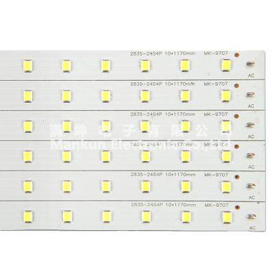 China T5/T8 mcpcb 2ft/4ft standard aluminum tube pcb pcb with 2835/5730 led strip pcb board led module for sale