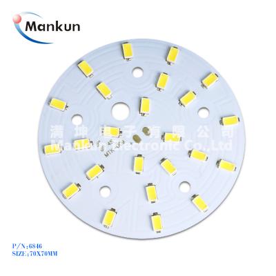 China Aluminum base 6w 5730 led for pcb round plate around pcb panel smd circuit lamp board for sale