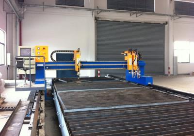 China Gantry CNC Plasma Cutting Machine For Cast Iron With Auto Height Regulator for sale