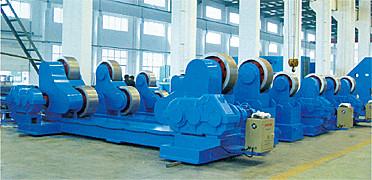 China 500 Tons Self-aligned Welding Turning Rolls With Double Gearmotors Driving for sale