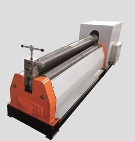 China 50mm Pressure plate 3 Roller Bending Machine 3 Meters Wide / Screen Display for sale