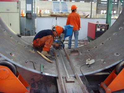 China Hydraulische CNC-Wind-Turm-Walzwerk-Wind-Turm-Fertigungsstraße zu verkaufen