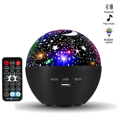 China Newest Modern USB BT Voice Control Outdoor Led Star Projector Night Light for sale