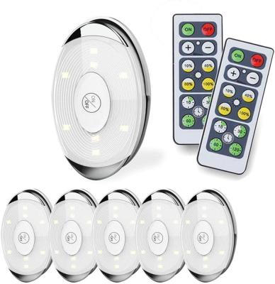 China Amazon Room 6 Pack Dimmer Battery Operated Led Night Light for sale