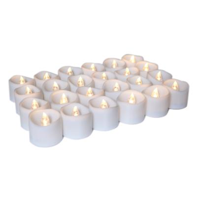 China 12pcs 3D Flameless Wick Battery Operated Light,Flameless Flickering Electric Fake Candle,LED Tea Light Candles for sale